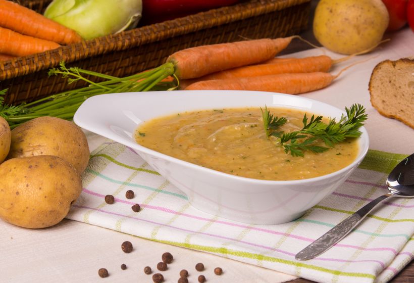 Sächsische Kartoffelsuppe