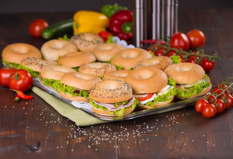 Kulinair - Bagelplatte Kalifornien