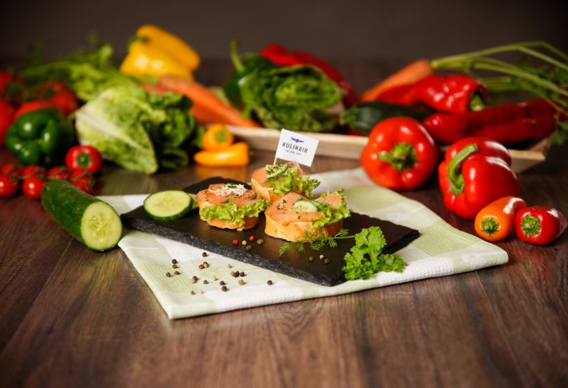 Schnittchenplatte Norwegen