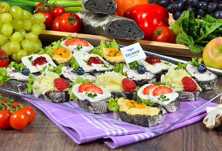 Schnittchen Bretagne Plattenansicht