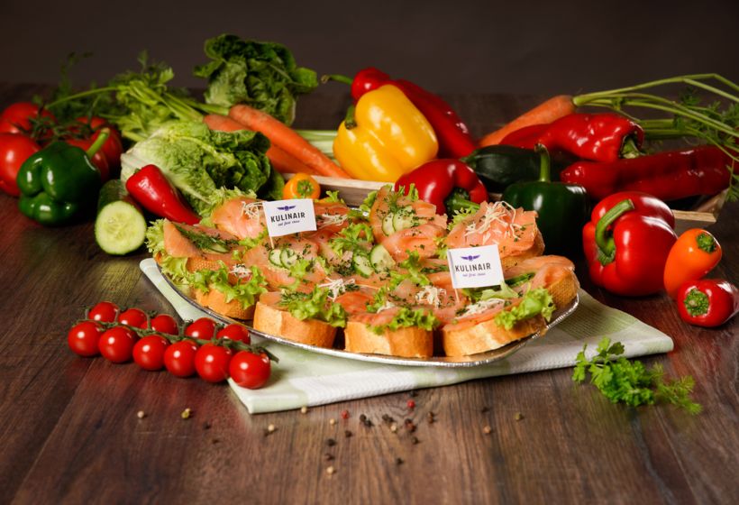 Schnittchenplatte Norwegen